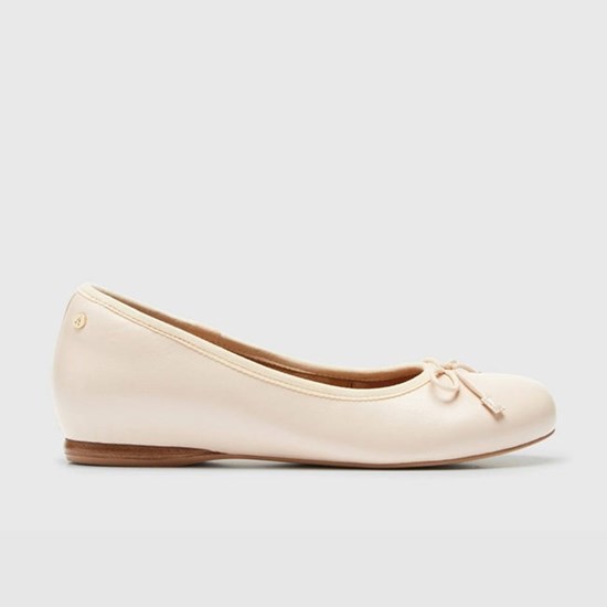 Frankie4 ELiZABETH Blossom Women's Flats Beige | WZL927135