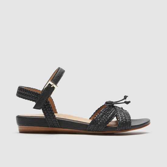 Frankie4 JAY Women's Slides & Sandals Black | KRA437589