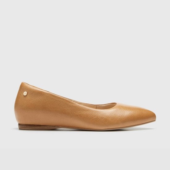 Frankie4 POPPY Women's Flats Tan | ACH061754