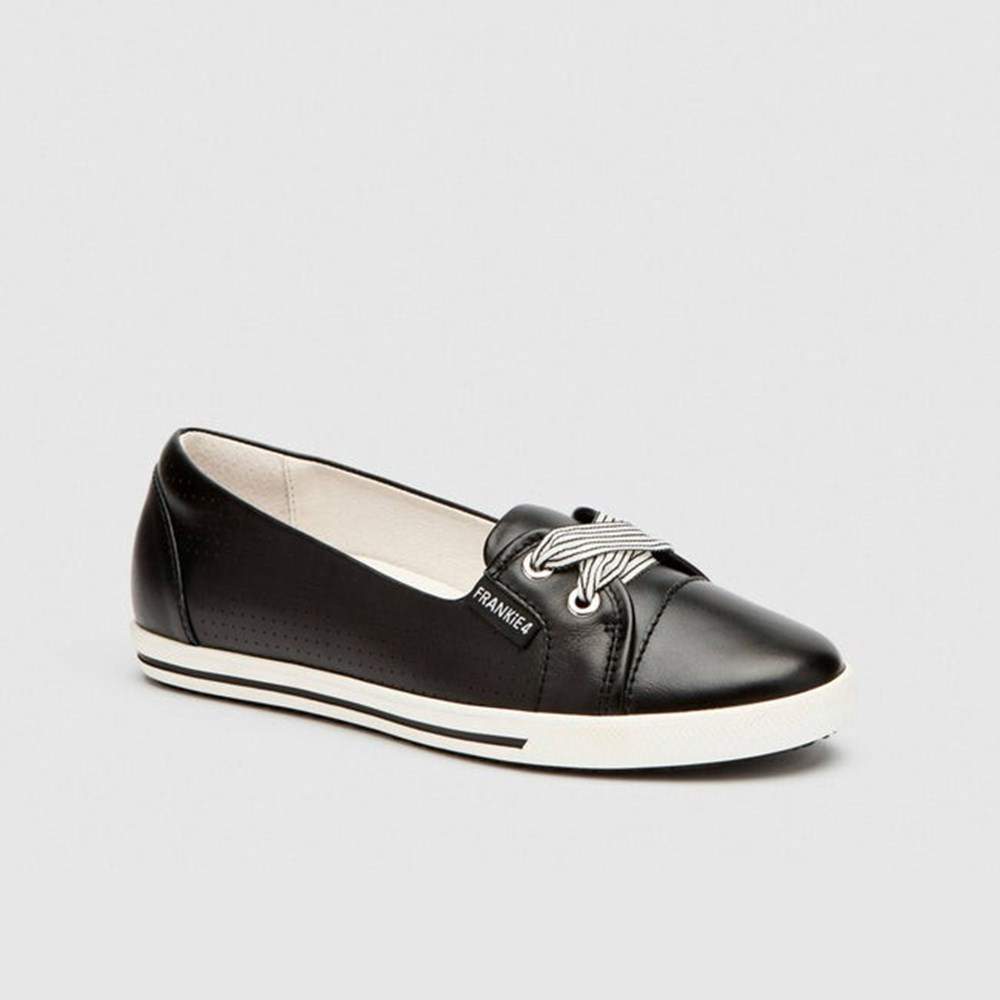 Frankie4 HANNAH II Women's Flats Black | OCB951847