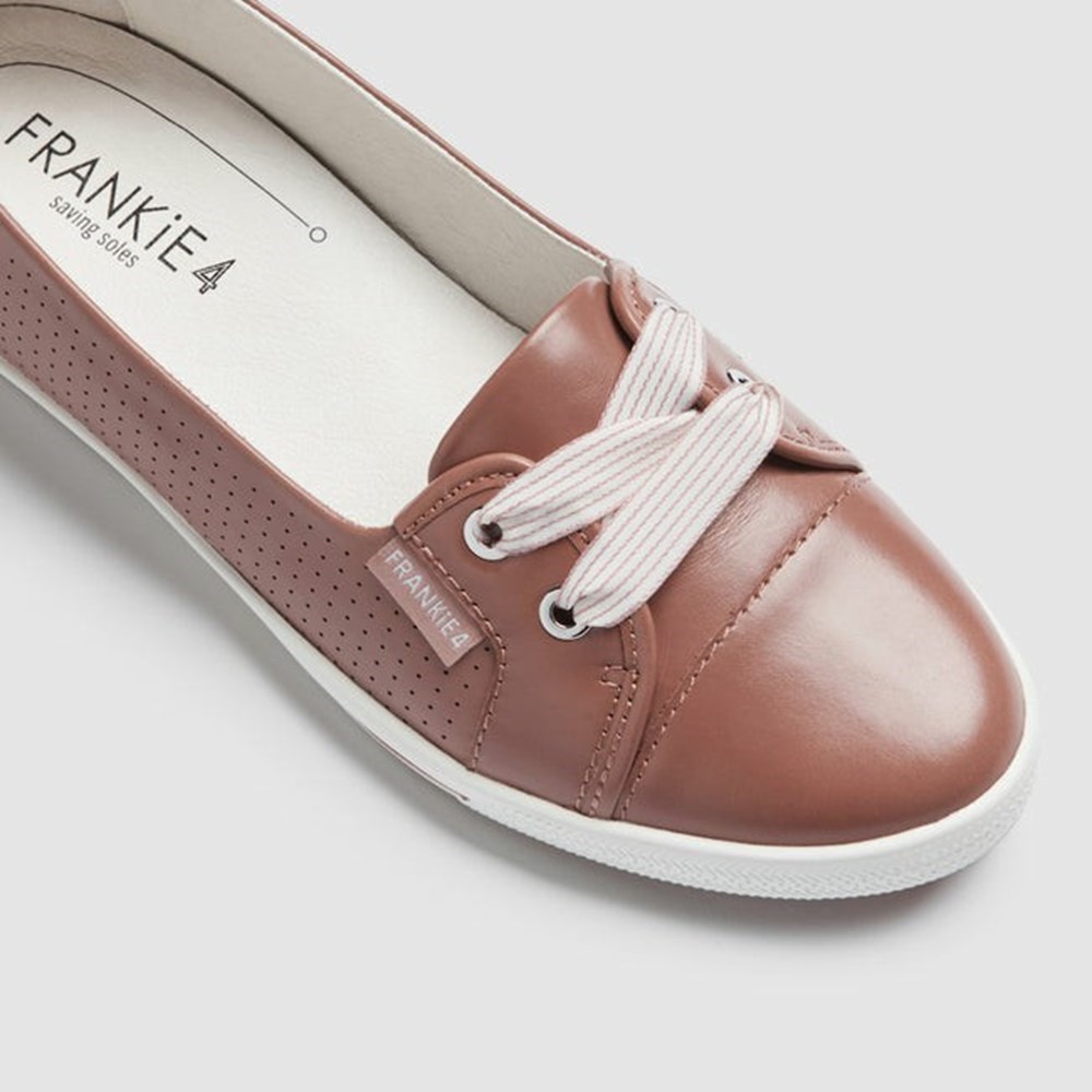 Frankie4 HANNAH II Women's Sneakers Rose | BRZ065389