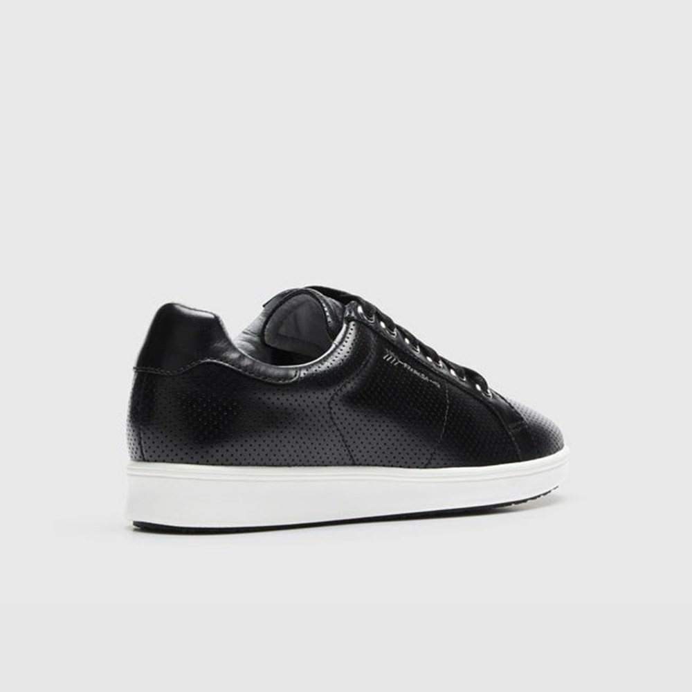 Frankie4 JACKiE III Punched Women's Sneakers Black | NMI573089