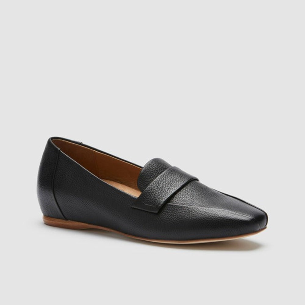 Frankie4 LUCKY Women's Flats Black | YUC132789