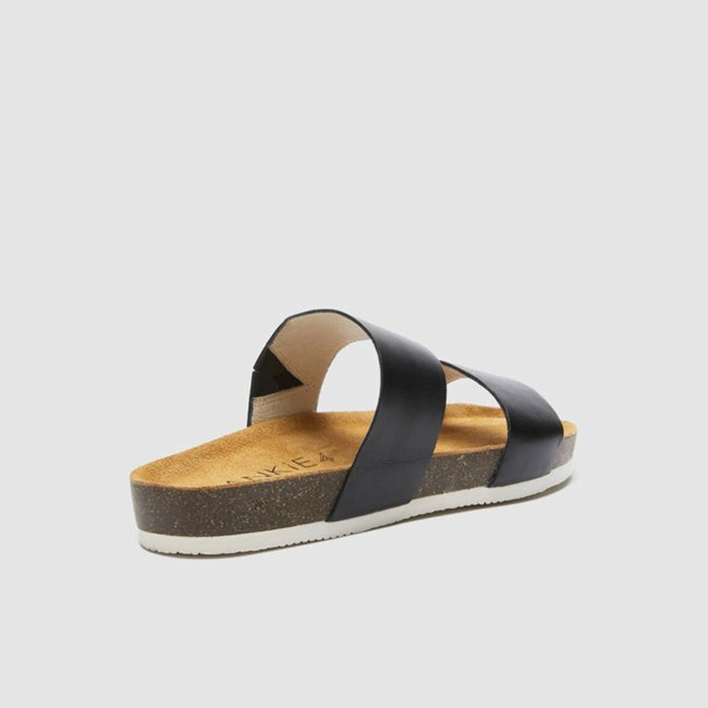 Frankie4 MARiA II Women's Slides & Sandals Black | KOJ682103