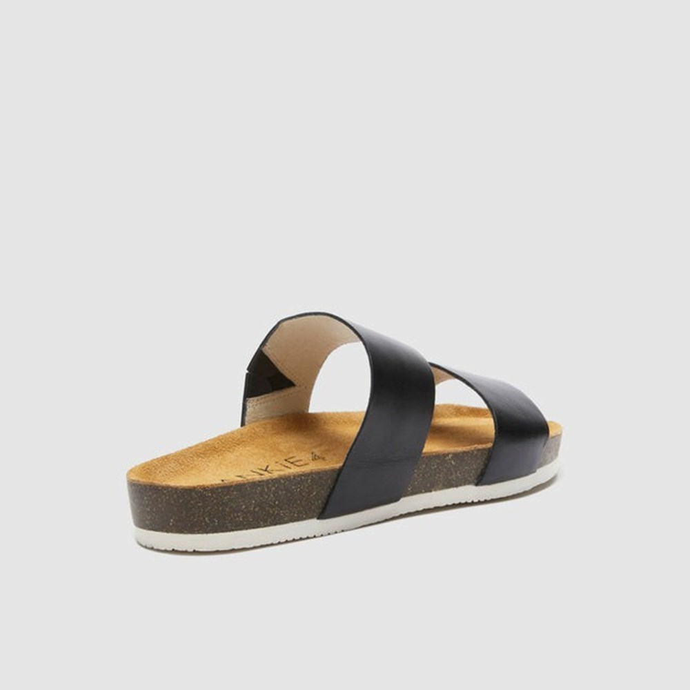 Frankie4 MARiA Women's Slides & Sandals Black | MBH509148